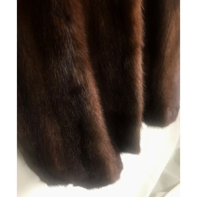 サガミンク SAGA MINK 高級毛皮コート ロングコート