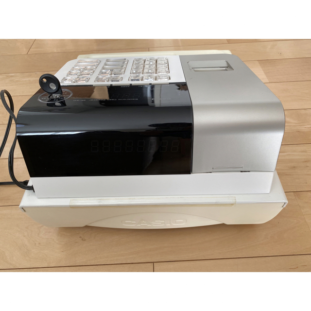カシオ CASIO レジスター SE-S10 ホワイト シルバー 美品 # www.lahza.jp