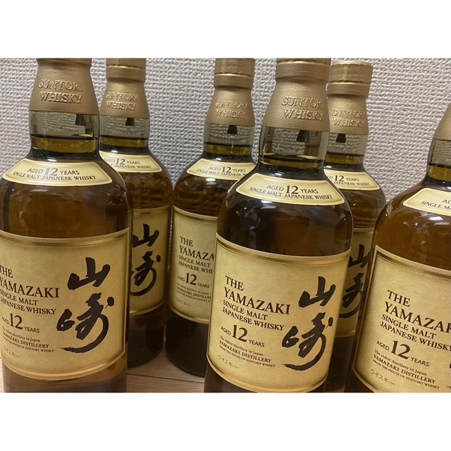 国内正規総代理店アイテム】 山崎12年 6本セット 送料込 ウイスキー