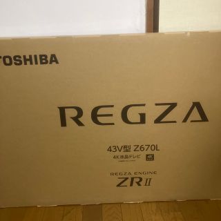 東芝 - yyaoue様専用 43V型 4K液晶テレビ REGZA 43Z670Lの通販