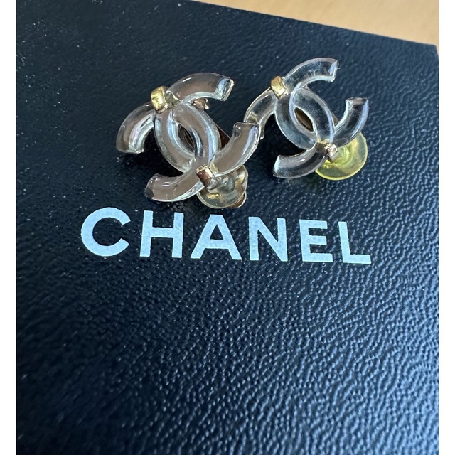 CHANEL - シャネルクリアイヤリングの通販 by r's shop｜シャネルなら