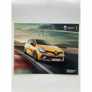 RENAULT - Renault LUTECIA R.S. ルノー ルーテシア カタログ 