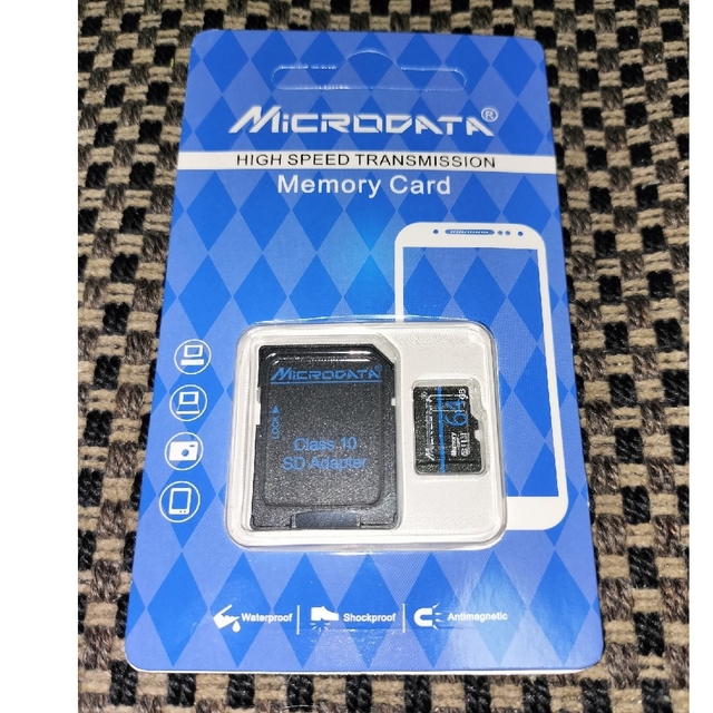 低高温対応☆microSDカード 64GB microSDXC  class10 スマホ/家電/カメラのスマートフォン/携帯電話(その他)の商品写真