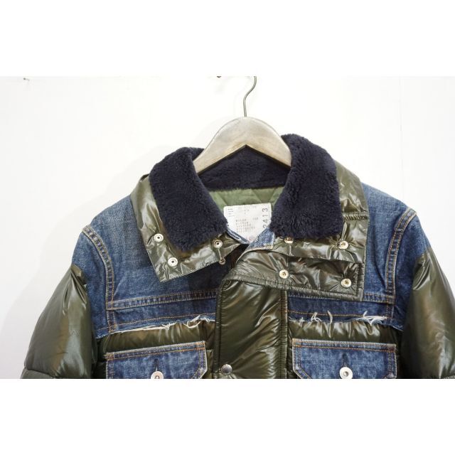 定価16万 美品20AW sacai × Padded Blouson408M△ - ダウンジャケット