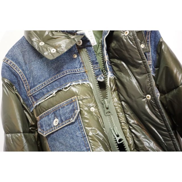 sacai - 定価16万 美品20AW sacai × Padded Blouson408M△の通販 by