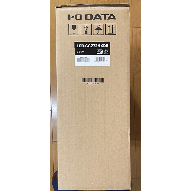 無タッチパネル機能I・O DATA GigaCrysta  LCD-GC272HXDB