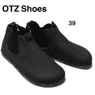 OTZ SHOES サイドゴア ブーツ 39 ink.別注/オッツィシューズ(ブーツ)