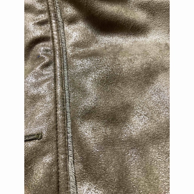しまむら(シマムラ)のメンズ　冬コート　スウェード調　L メンズのジャケット/アウター(レザージャケット)の商品写真
