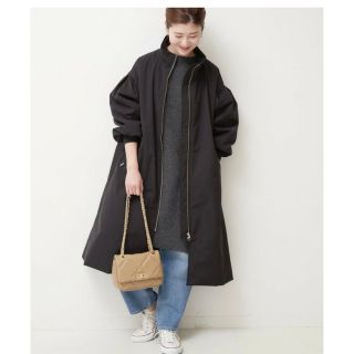 スピックアンドスパン(Spick & Span)のSpick and Span 中綿袖ボリュームコート(ロングコート)