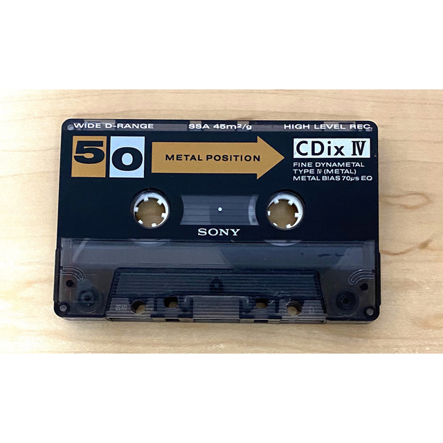SONY CDix Ⅳ 50分 カセットテープ