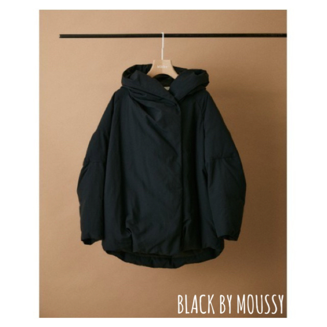 BLACK BY MOUSSY short down coatレディース