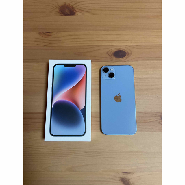 はこぽす対応商品】 Apple - iPhone14Plus 128GB ブルー