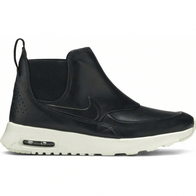 airmax Thea Mid Black Sail Leather ナイキ27