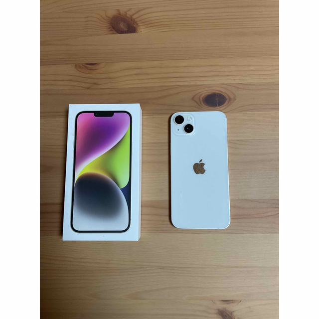 品多く Apple - SIMフリー さんきち ホワイト 128GB iPhone14Plus