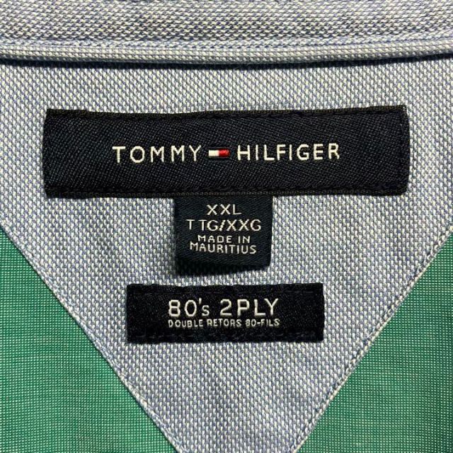 TOMMY HILFIGER - 【激レア】トミーヒルフィガー シャツ 胸ロゴ