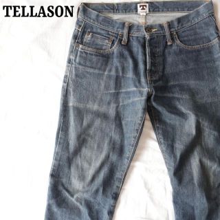 ネイビーシー 美品!TELLASON 32 セルビッチデニム!アメリカ製