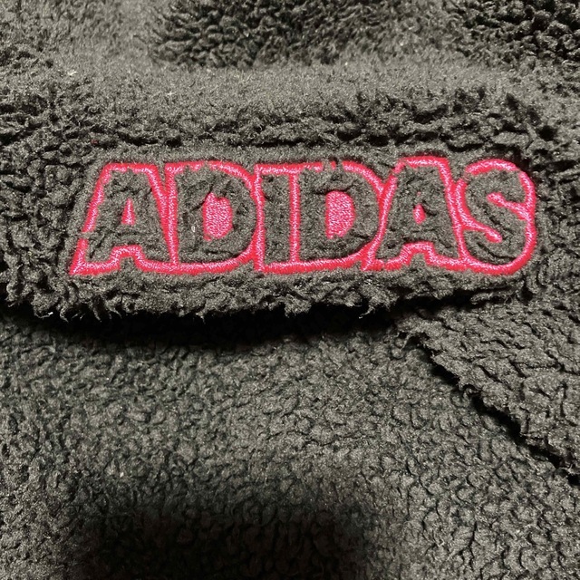 adidas(アディダス)のadidas モコモコ上着　120センチ相当 キッズ/ベビー/マタニティのキッズ服女の子用(90cm~)(ジャケット/上着)の商品写真