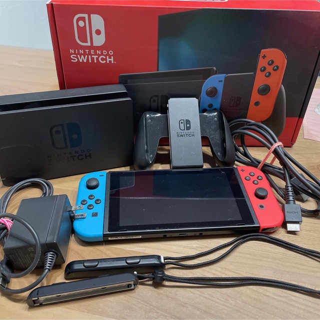 Nintendo Switch JOY-CON ネオンブルー/ネオンレッド - 家庭用ゲーム機本体