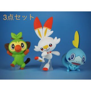 ポケモン(ポケモン)の𓊆 新品未開封 サルノリヒバニーメッソン 早期予約特典 激レア フィギュア 𓊇 (フィギュア)