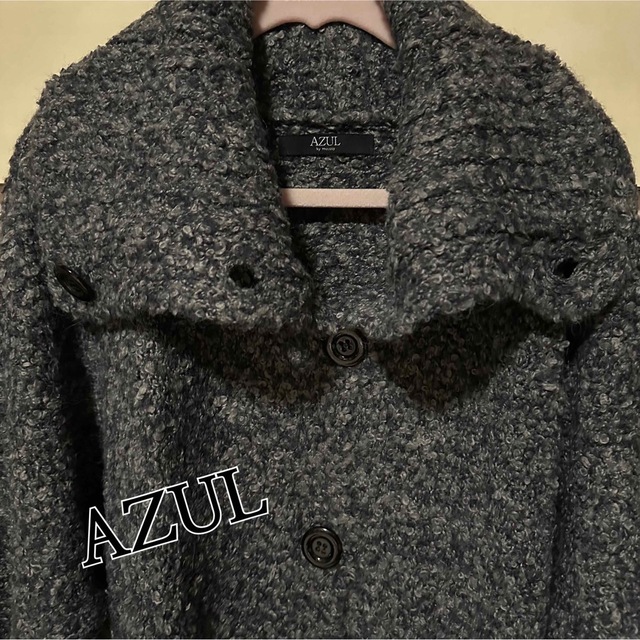 AZUL by moussy(アズールバイマウジー)のAZUL ブークレセーター レディースのトップス(ニット/セーター)の商品写真