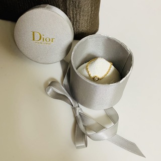ディオール(Dior)のDior  ミミウィ　一粒　チェーン　リング(リング(指輪))