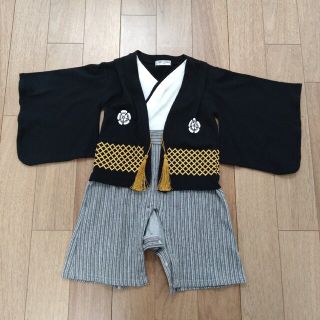 [専用です]袴ロンパース靴下セット　90センチ　男児(和服/着物)