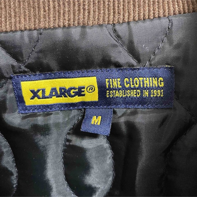 XLARGE(エクストララージ)のエクストララージ  コーディロイ　中綿ジャケット　メンズMサイズ メンズのジャケット/アウター(ブルゾン)の商品写真