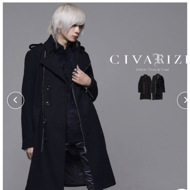 CIVARIZE - CIVARIZE ナポレオンライダーストレンチコートの+spbgp44.ru