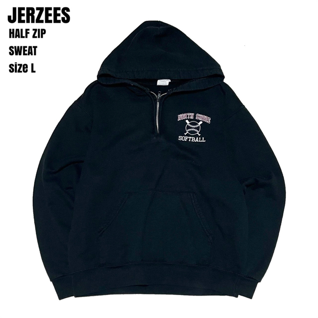 サイズ変更オプション *6035 JERZEES ジャージーズ ハーフジップ