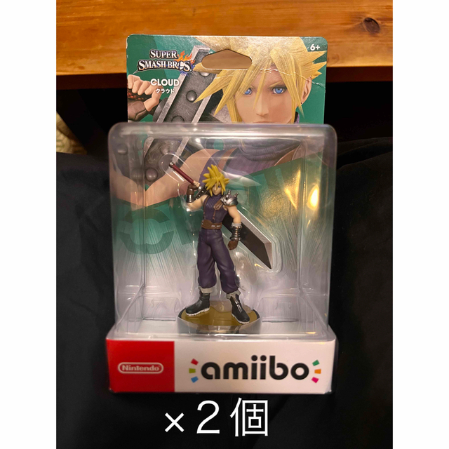 任天堂(ニンテンドウ)のamiibo クラウド【2Pファイター】(大乱闘スマッシュブラザーズシリーズ) エンタメ/ホビーのフィギュア(ゲームキャラクター)の商品写真