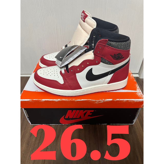 NIKE AIR JORDAN 1 エアジョーダン 1 シカゴ 26.5cm - www