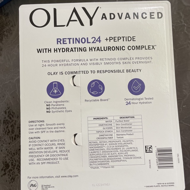 OLAY RETINOL24＋PEPTIDE