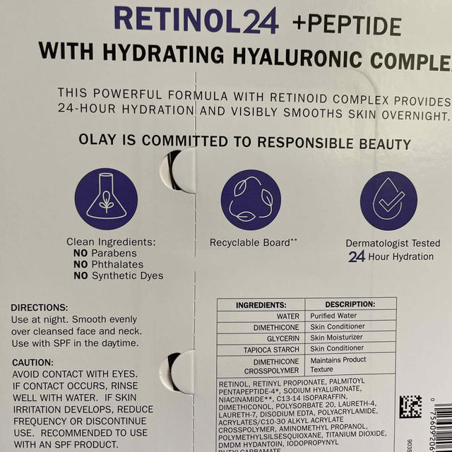 OLAY RETINOL24＋PEPTIDE