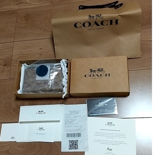 コーチ(COACH)のCOACH レディース 折り財布 付属品付き(財布)