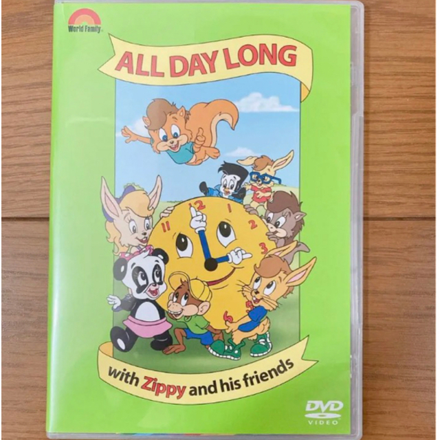 Zippy ALL DAY LONG DVD キッズ/ベビー/マタニティのおもちゃ(知育玩具)の商品写真