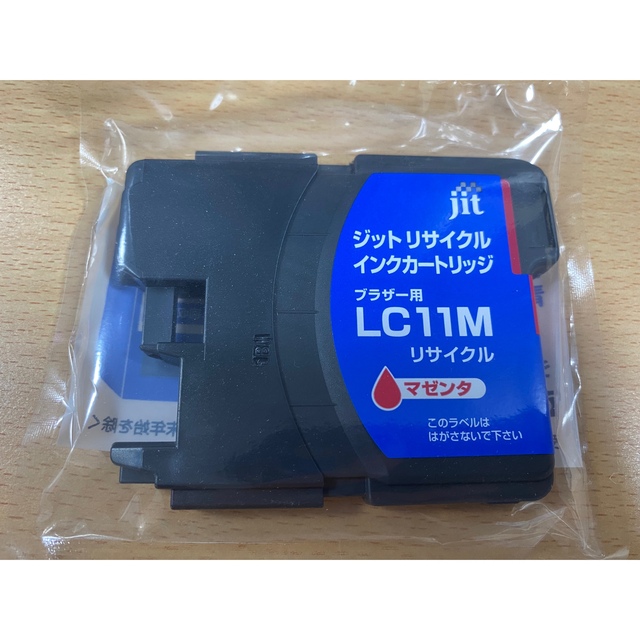 brother(ブラザー)のbrother 互換性インク LC11M (jit リサイクルインク) インテリア/住まい/日用品のオフィス用品(OA機器)の商品写真