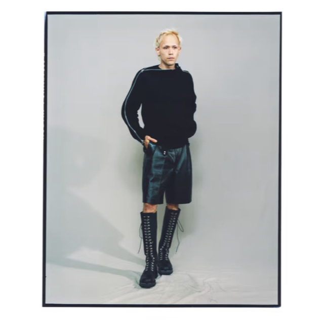 JOHN LAWRENCE SULLIVAN - JOHN LAWRENCE SULLIVAN 21ss ジップニット
