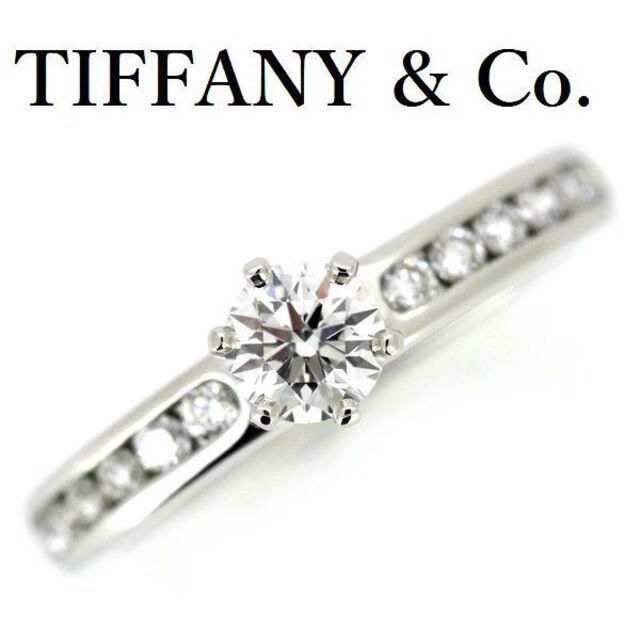 Tiffany & Co. - ティファニー 0.300ct ダイヤモンド リング F-VS1-EX H＆C