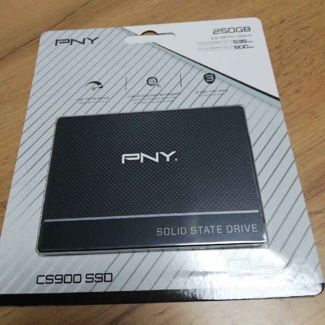 SSD 250GB 新品未開封 スマホ/家電/カメラのPC/タブレット(PCパーツ)の商品写真