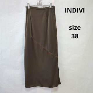 インディヴィ(INDIVI)の専用です❗INDIVI　ロングスカート　タイトスカート　ストレッチスカート(ロングスカート)