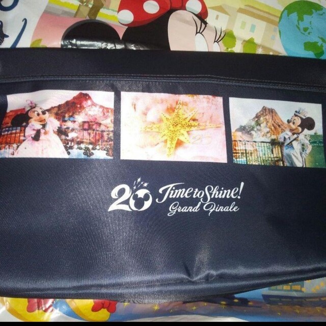 Disney(ディズニー)のTDS 20周年ショルダーバッグ 実写 ミッキー ミニー ディズニーシー エンタメ/ホビーのおもちゃ/ぬいぐるみ(キャラクターグッズ)の商品写真