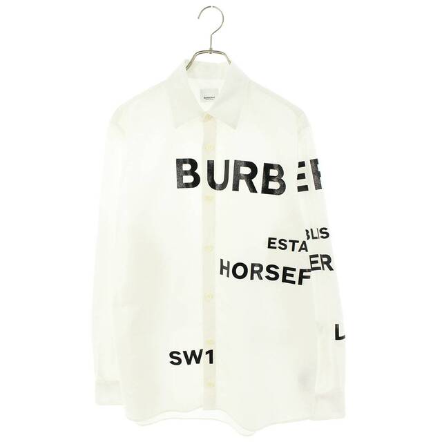 偉大な BURBERRY - S メンズ ホースフェリープリント長袖シャツ