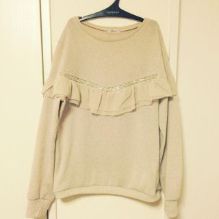 フラワー(flower)のflower▷ chiffon top(シャツ/ブラウス(長袖/七分))