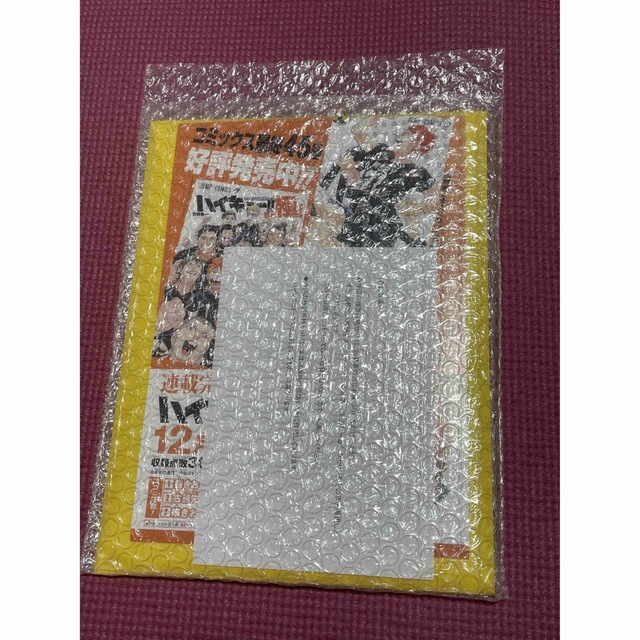 本日限定価格1000円オフ→終了。未使用レア🌟ハイキュー!!最終話複製原画