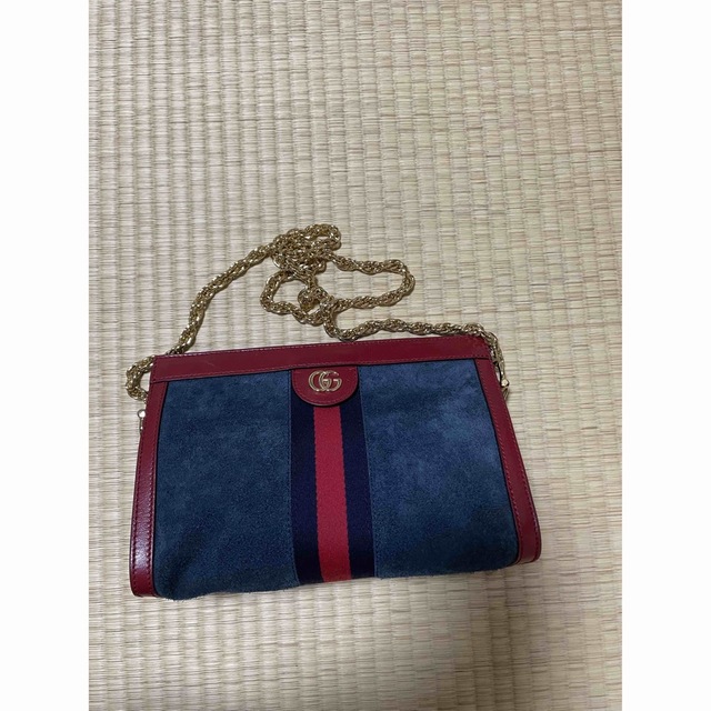 Gucci(グッチ)のGUCCI オフディア　GGスモールショルダーバッグ　チェーン レディースのバッグ(ショルダーバッグ)の商品写真