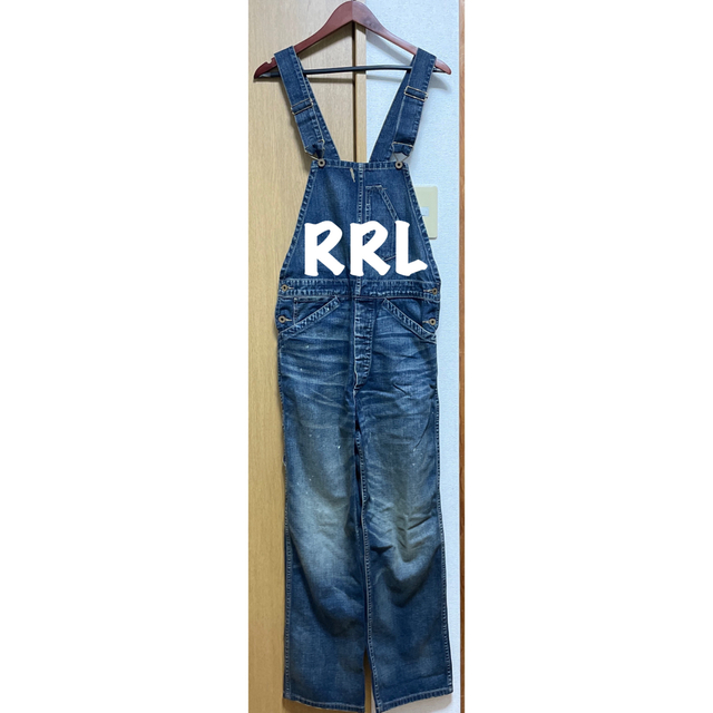 RRL ダブルアールエル ウーブンコットン オーバーオール XS ラルフ