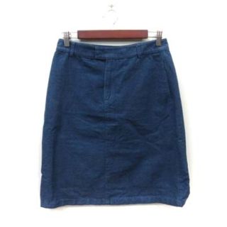 アーペーセー(A.P.C)のアーペーセー タイトスカート ひざ丈 38 紺 ネイビー /YI(ひざ丈スカート)