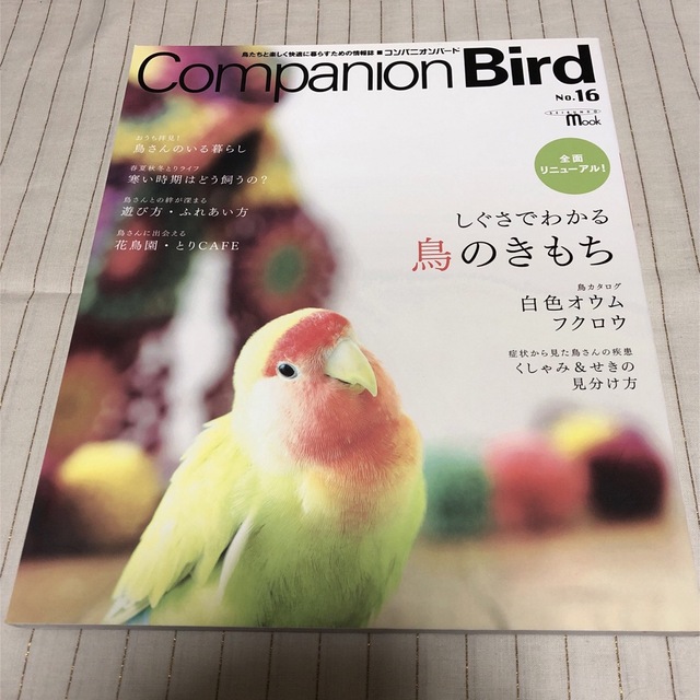 コンパニオンバ－ド 鳥たちと楽しく快適に暮らすための情報誌 ｎｏ．１６ エンタメ/ホビーの本(住まい/暮らし/子育て)の商品写真