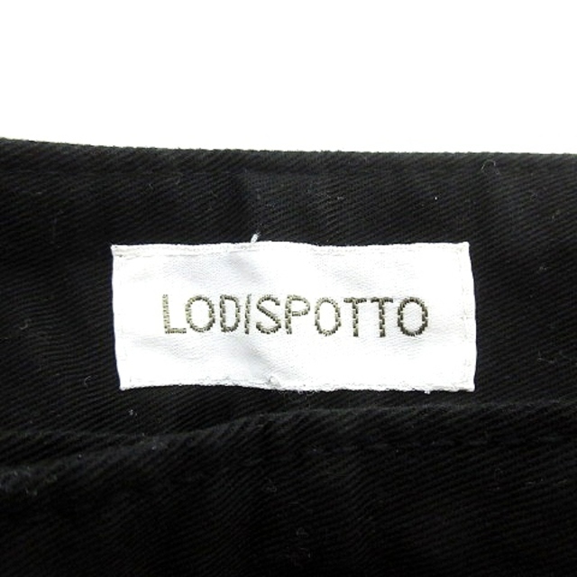 LODISPOTTO(ロディスポット)のロディスポット LODISPOTTO テーパードパンツ M 黒 ブラック ■MO レディースのパンツ(その他)の商品写真