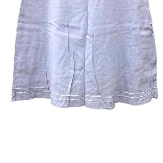 ANNE KLEIN(アンクライン)のアンクライン フレアスカート ミモレ ロング 9 水色 ライトブルー ■MO レディースのスカート(ロングスカート)の商品写真